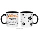 Mug orthophoniste personnalisable fond blanc ou fond rose