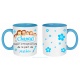Mug orthophoniste personnalisable fond blanc ou fond rose