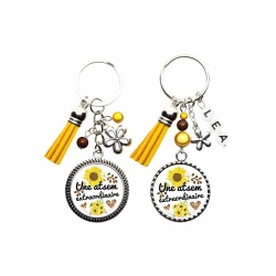 Porte clés "Une atsem extraordinaire" personnalisable