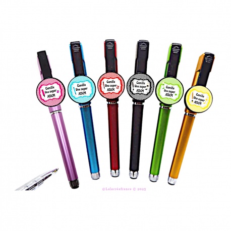 Stylo Atsem personnalisable au prénom de votre choix