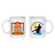 Mug super coach de handball à personnaliser