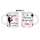 Mug Prof de GYM ou GRS, merci pour cette super année personnalisable
