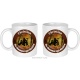 Mug chasseur personnalisé, texte au choix