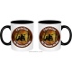 Mug chasseur personnalisé, texte au choix