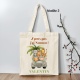 Tote bag enfant personnalisé thème safari, 4 modèles au choix