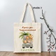 Tote bag enfant personnalisé thème safari, 4 modèles au choix