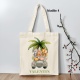 Tote bag enfant personnalisé thème safari, 4 modèles au choix