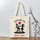 Tote bag personnalisé J'peux pas j'ai Salsa, bachata, danse, rock, valse, tango