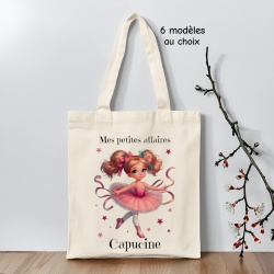 Tote bag personnalisé danse pour enfant
