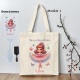Lot Tote bag + brosse personnalisée danse pour enfant