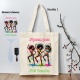 Tote bag + brosse personnalisée J'peux pas j'ai zumba