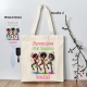 Tote bag + brosse personnalisée J'peux pas j'ai zumba