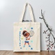 Tote bag tennis fille ou garçon personnalisé
