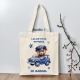 Tote bag enfant personnalisé, Les petites affaires de...thème ourson