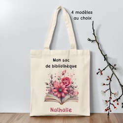 Tote bag ou Sac de bibliothèque personnalisable