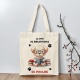 Tote bag ou Sac de bibliothèque enfant personnalisé
