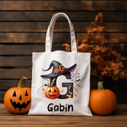 Tote bag halloween personnalisé