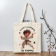 Tote bag judo/karaté fille ou garçon personnalisé