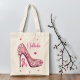 Tote bag Octobre rose avec ou sans prénom