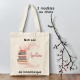 Tote bag bibliothèque personnalisé – Sac pratique pour livres et lecture