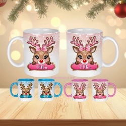 Mug enfant personnalisé – Noël magique avec prénom