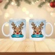Mug enfant personnalisé – Noël magique avec prénom