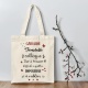 Tote bag collègue personnalisé