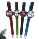 Stylo et stylet, "Super papy", cabochon en verre
