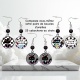 Boucles d’oreilles chat à composer vous-même – 25 cabochons au choix