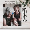 Essuie lunettes personnalisé avec votre photo – Chiffon microfibre, idée cadeau originale