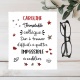 Essuie lunettes collègue personnalisé – idée cadeau collègue original