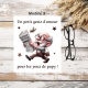 Essuie lunettes personnalisé Papy – Cadeau original pour grand-père lecteur