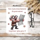 Essuie lunettes personnalisé Papy – Cadeau original pour grand-père lecteur