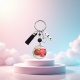 Porte-clés personnalisé photo et prénom