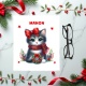 Essuie lunettes noël enfant personnalisé – animaux au choix -  idée cadeau original