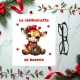 Essuie lunettes noël enfant personnalisé – animaux au choix -  idée cadeau original