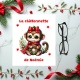 Essuie lunettes noël enfant personnalisé – animaux au choix -  idée cadeau original