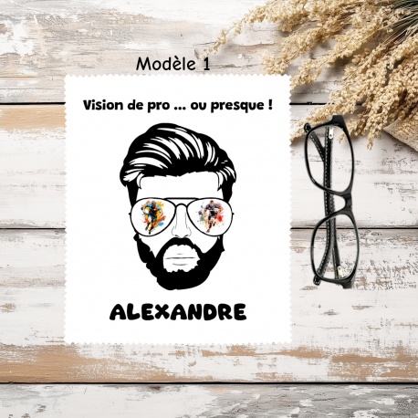 Essuie-lunettes Rugby Personnalisé, Cadeau Rugbyman