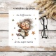 Essuie lunettes personnalisé pour Mamie
