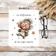 Essuie lunettes personnalisé pour Mamie
