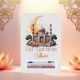 Carte cadeau Aïd Moubarak personnalisée – Porte-billet Eidiya avec prénom