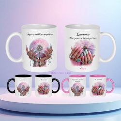 Mug Prothésiste Ongulaire Personnalisé – Cadeau Nail Artist