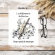 Essuie lunettes personnalisé pour prof de musique