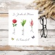Essuie-lunettes personnalisé – Le jardin de mamie - cadeau fête des grands-mères