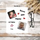 Essuie lunettes personnalisé avec photo – Cadeau photo original pour mamie, maman, papy ou papa