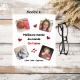 Essuie lunettes personnalisé avec photo – Cadeau photo original pour mamie, maman, papy ou papa
