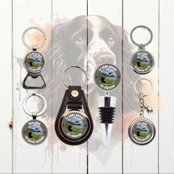 Porte-clés Papa Chasseur – Cadeau Chasse Homme