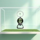 Porte clés, décapsuleur "Entraineur/ coach de foot /footballeur, personnalisable