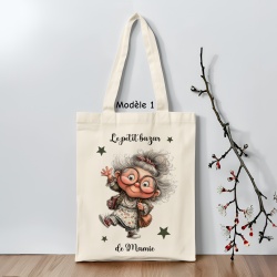 Tote bag Mamie personnalisé | Cadeau original et drôle pour mamie