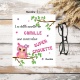 Essuie Lunette Personnalisé Marraine – Cadeau Marraine Super Chouette avec ou sans Photo